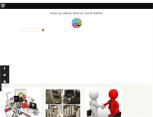 Tablet Screenshot of imprimeriehorizons.com